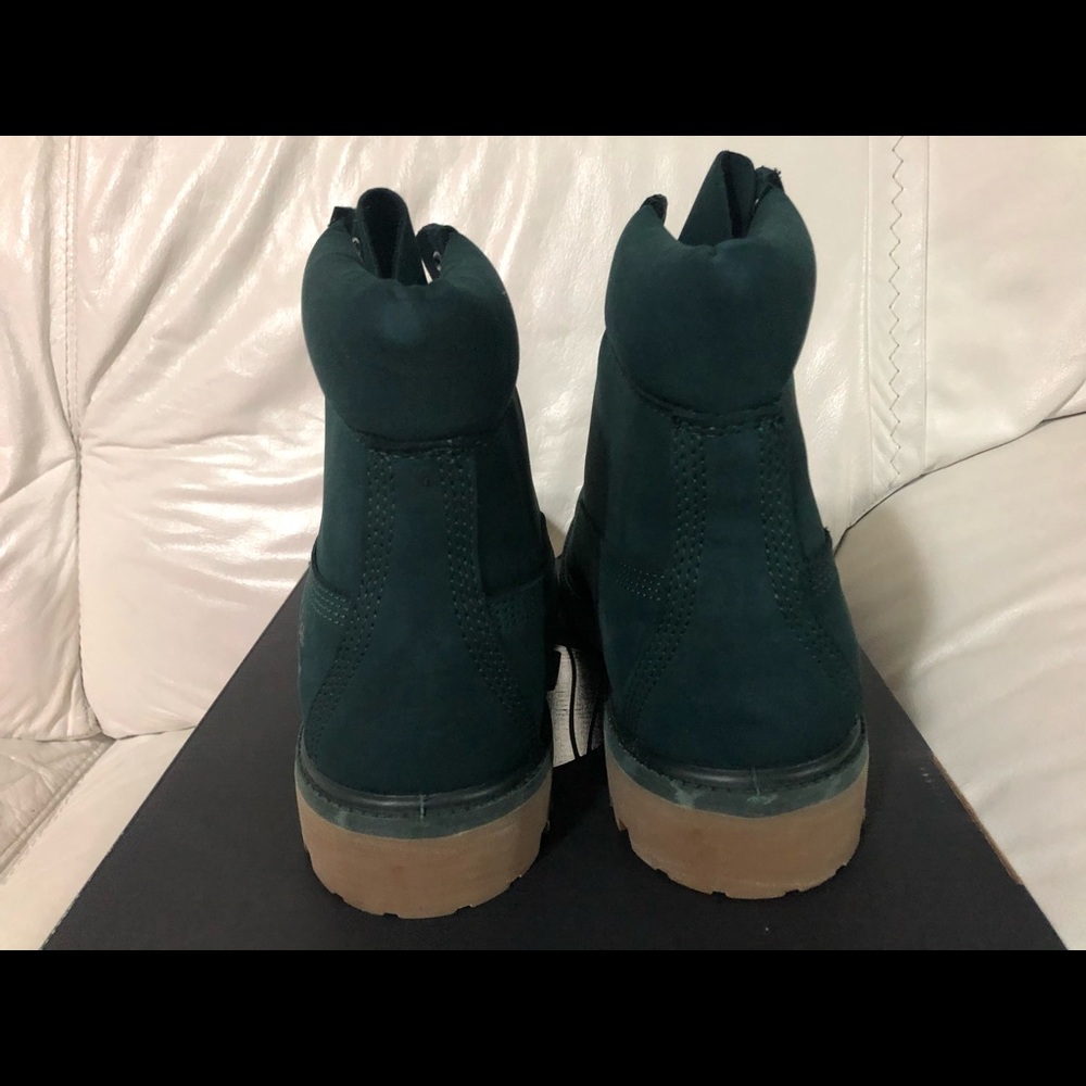Timberland 6 Inch Premium Dark Green Boots Limited - Picture 5 of 7